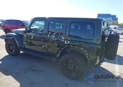 2022 Jeep Wrangler 4Xe Unlimited Sahara 4X4 из США, поврежденный, VIN 1C4JJXP60NW229061